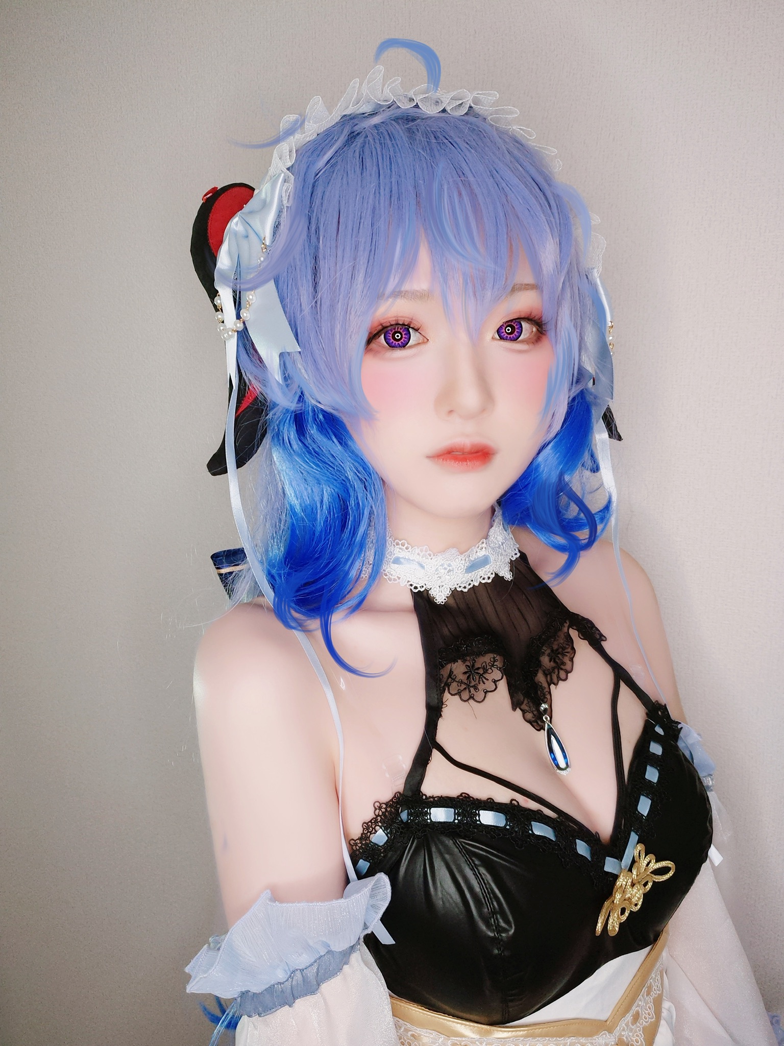 图片[19]-Yuki亭 NO.001 — 甘雨メイド [34P50M]-六色网