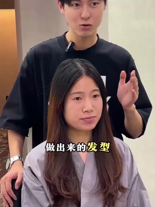 方圆脸适合的发型,剪完后瞬间年轻10岁