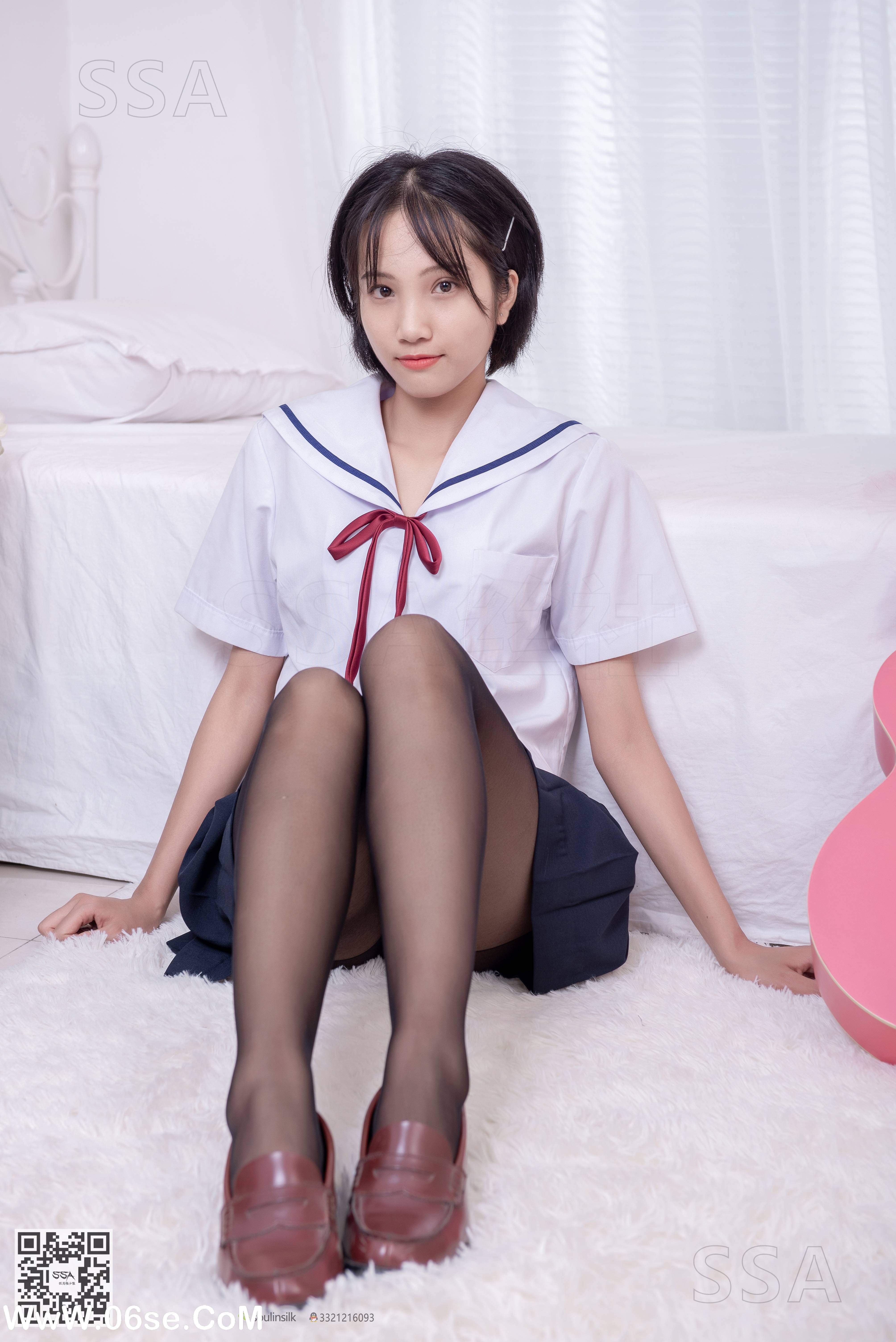 图片[29]-[SSA丝社] NO.169 小佩 JK制服黑丝[148P1.68G]-六色网