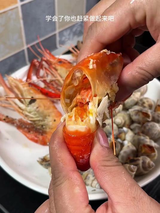 这样做的罗氏虾肉质紧实饱满弹牙