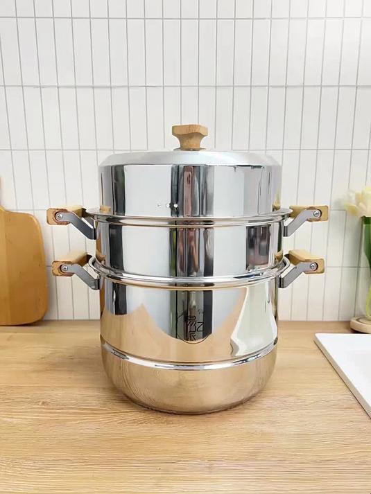 易亿派蒸锅,可拆洗结构,清洁难题轻松搞定