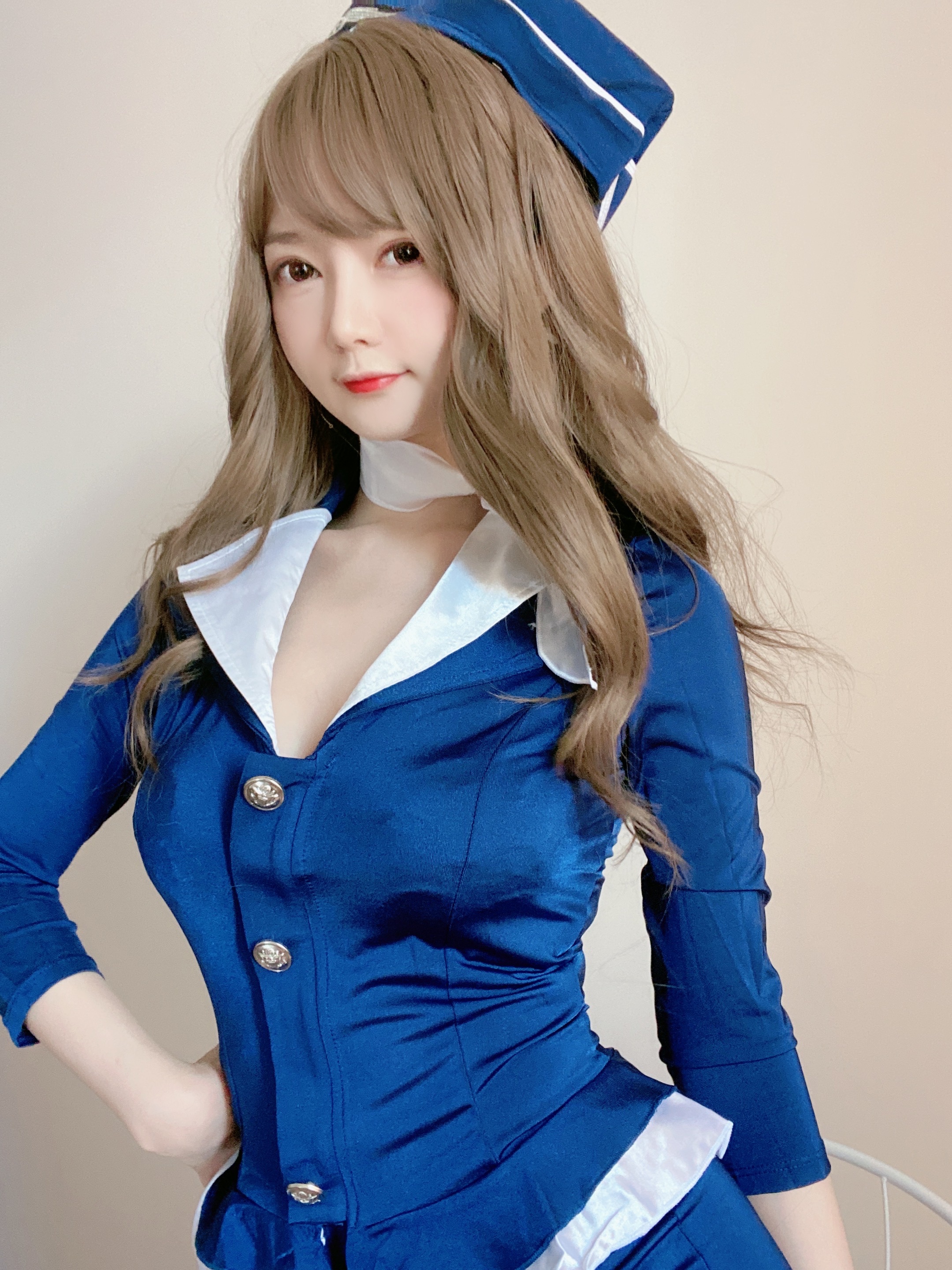 图片[26]-51酱 NO.007 — 蓝色制服装[35P+3V115M]-六色网