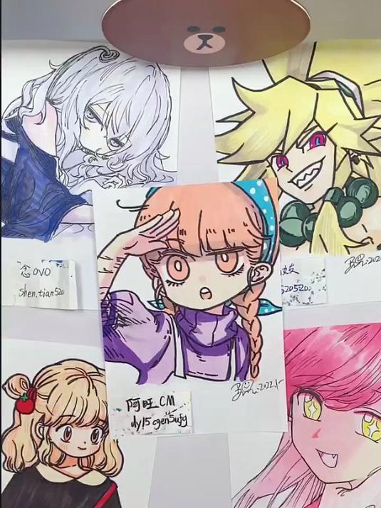 快来看看有你的漫画头像吗?