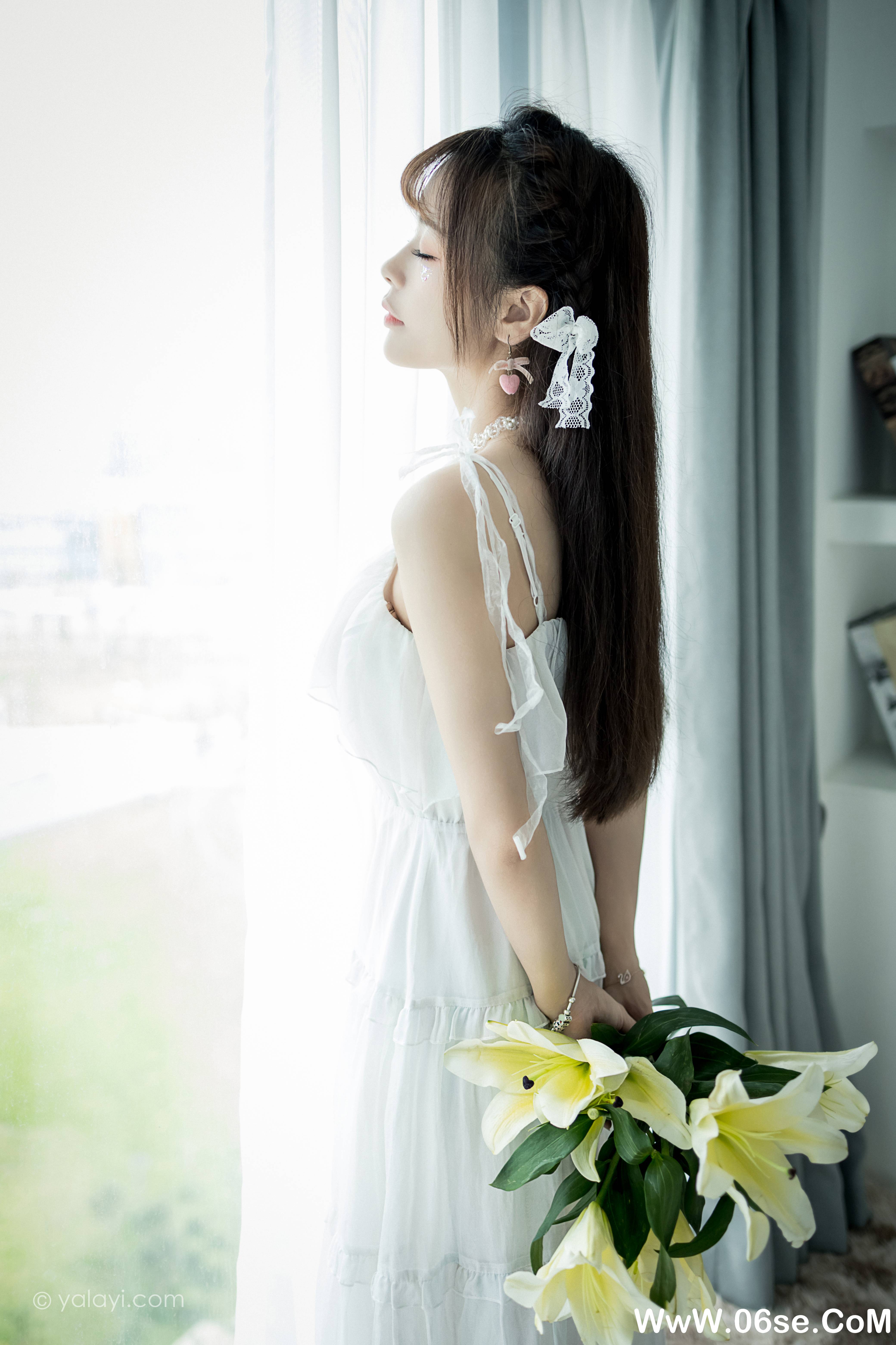 图片[16]-[YALAYI雅拉伊] 2021.07.19 NO.816 程小蝶《白色恋人》[40+1P436M]-六色网