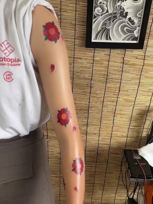 樱花臂原来就是这样的,你认为好看吗