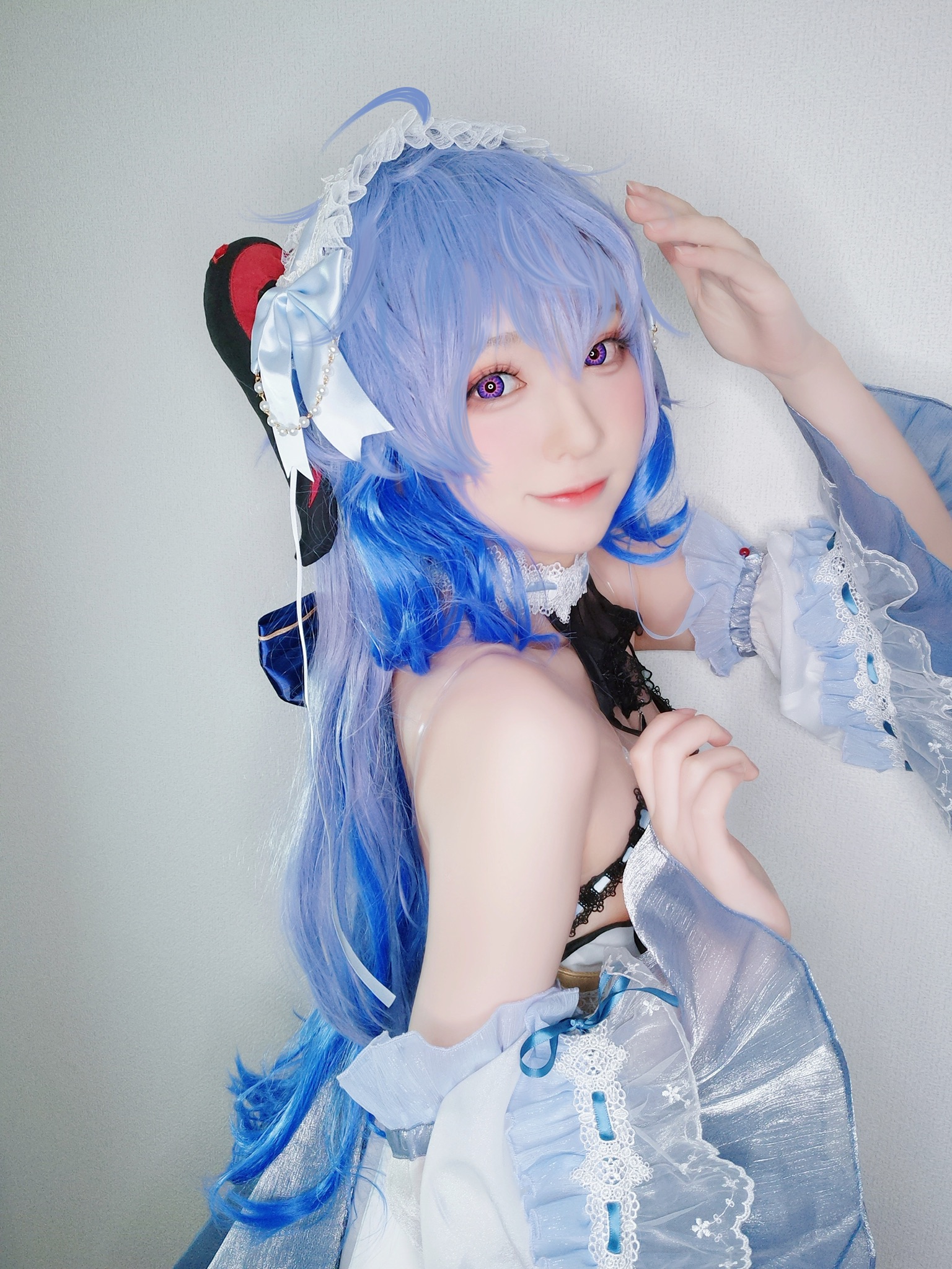 图片[20]-Yuki亭 NO.001 — 甘雨メイド [34P50M]-六色网
