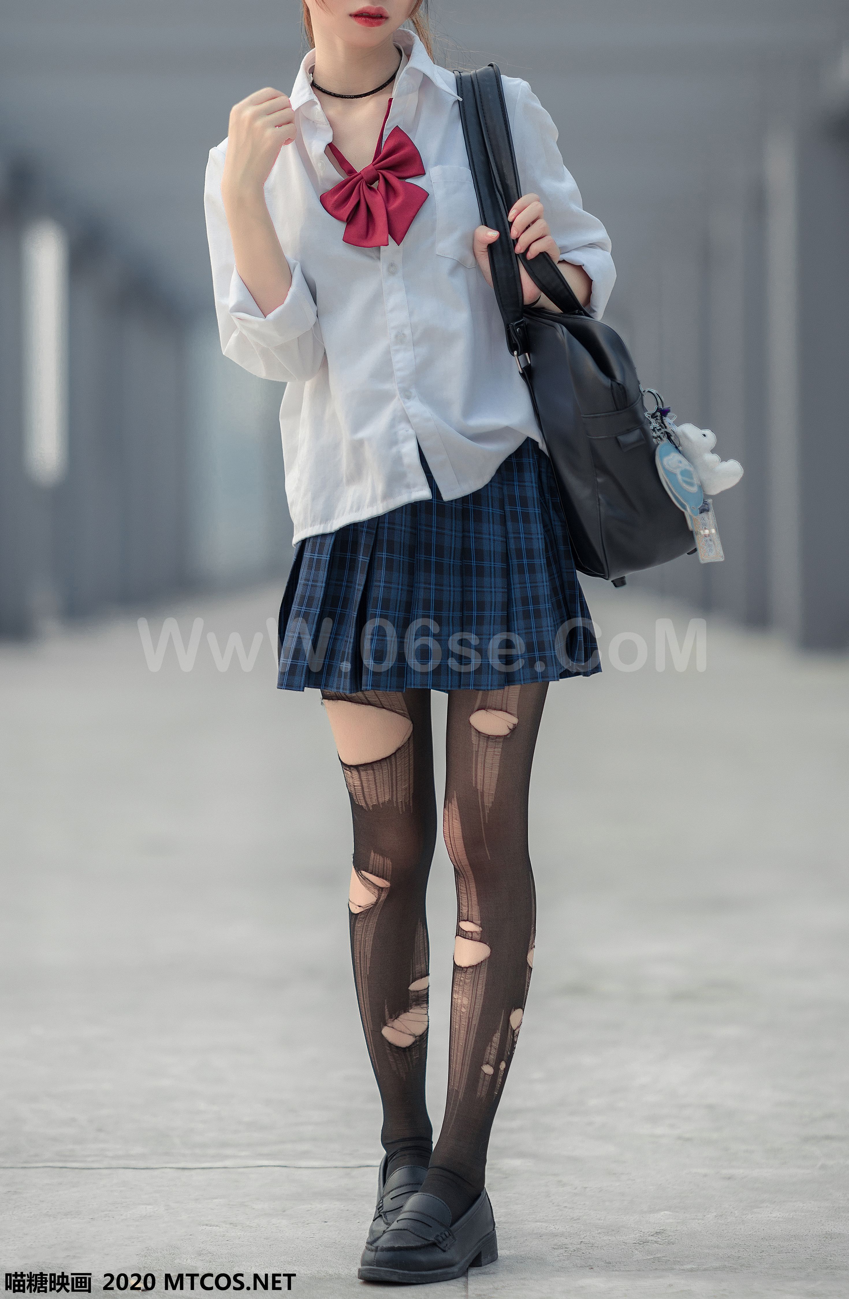 图片[37]-[MTCos] 喵糖映画 Vol.098 渡边爻爻爻子 JK制服少女-六色网