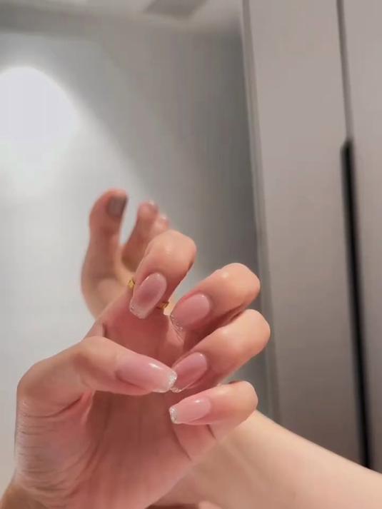 显白美甲 美甲分享 脚好看 美足