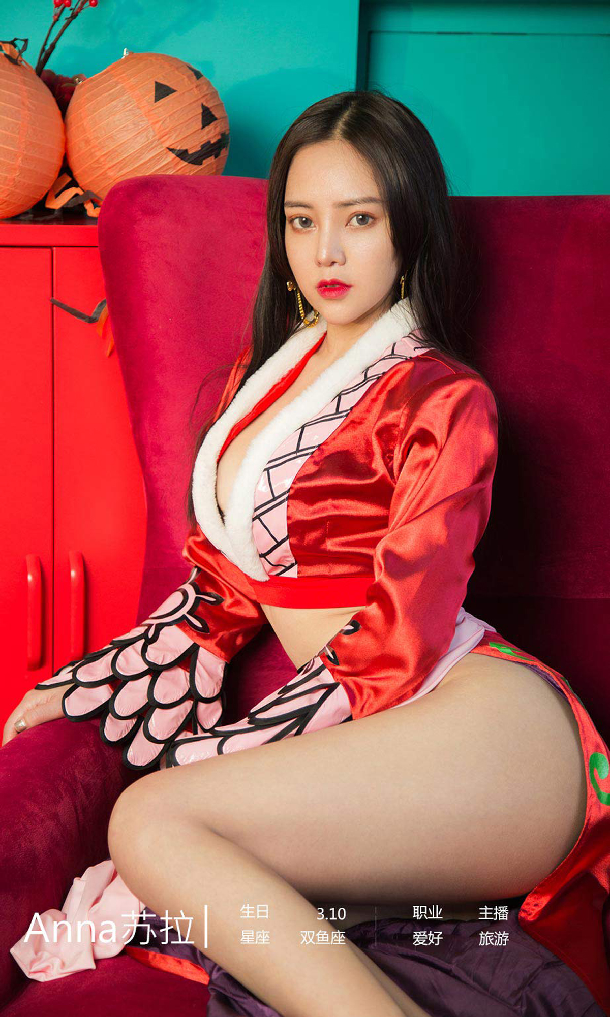 图片[2]-[Ugirls爱尤物] No.1625 Anna苏拉-六色网