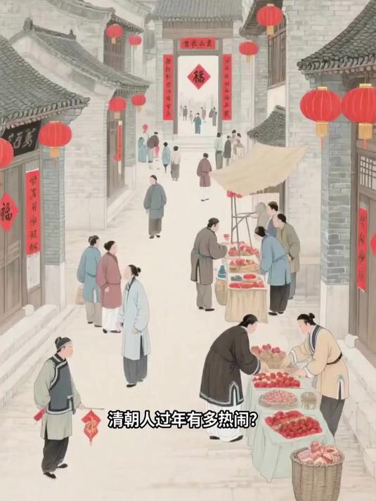 清朝的民间艺术与年画、剪纸