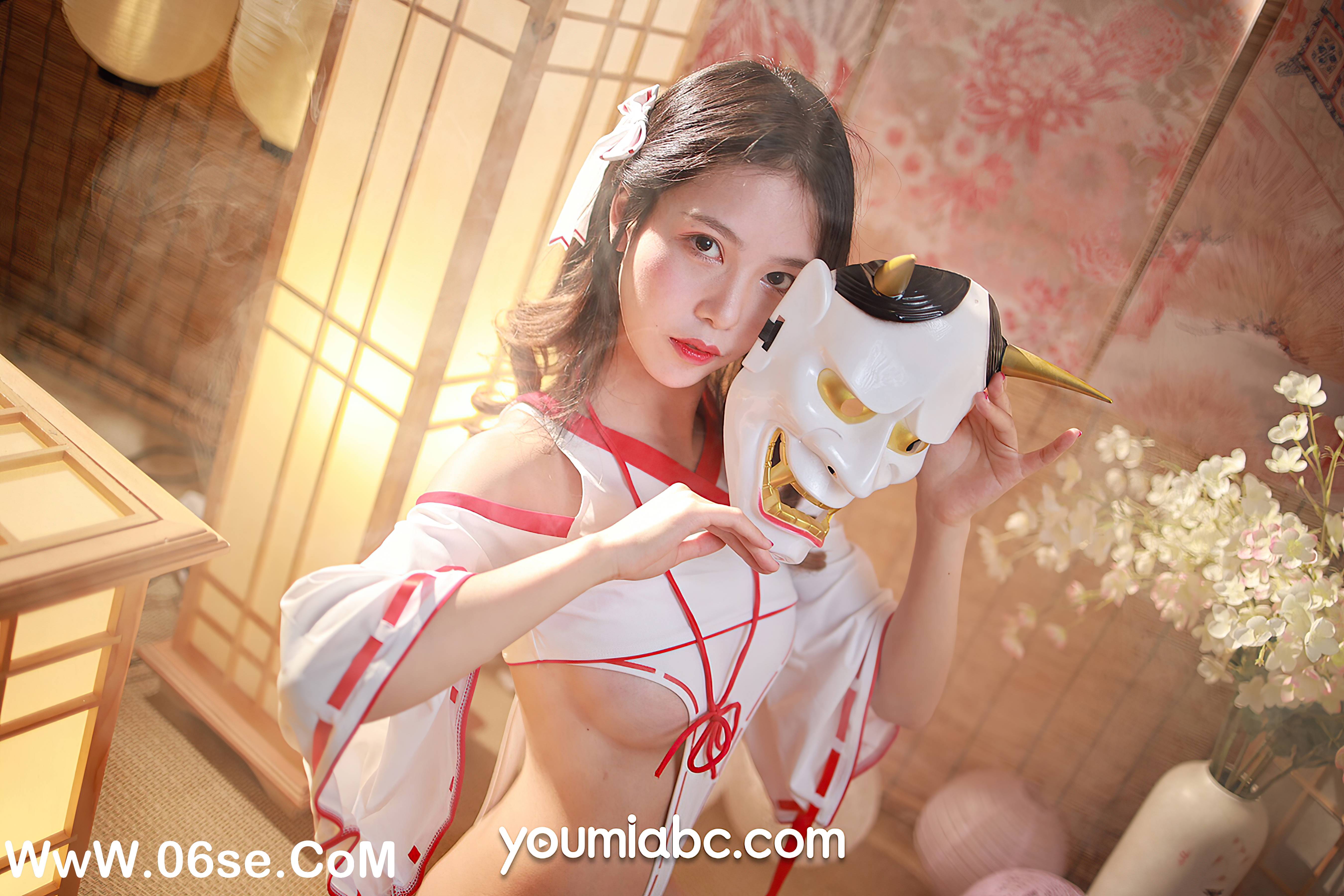 图片[26]-[YouMi尤蜜] 2020.12.02 侍奉神明的少女 抖娘利世[29+1P627M]-六色网