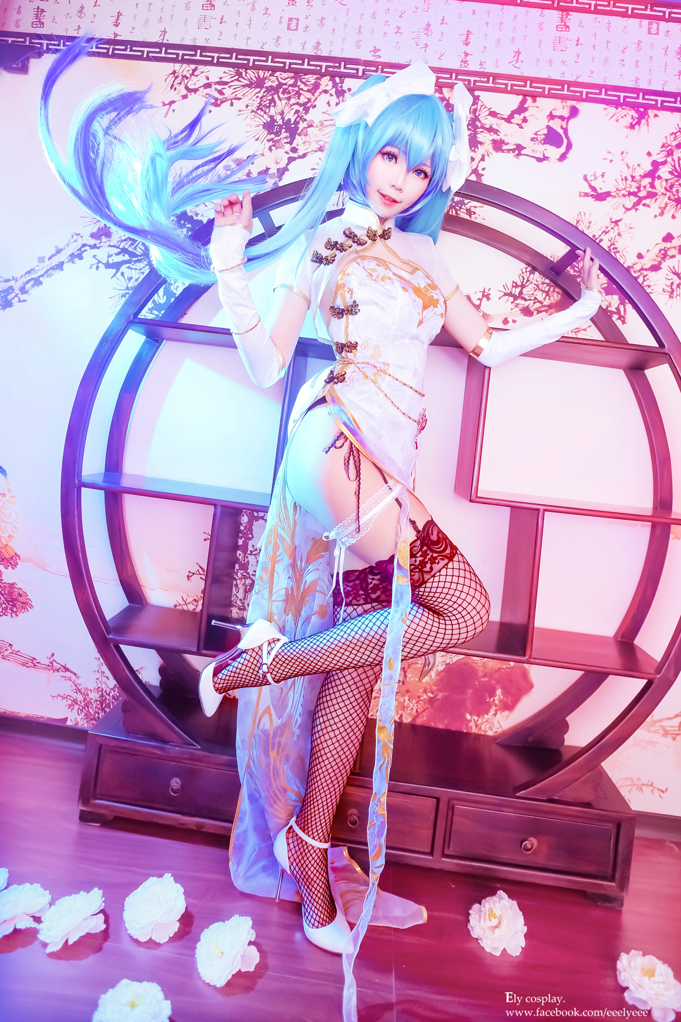图片[10]-Ely_eee(ElyEE子) NO.013 — 初音旗袍[10P23M]-六色网