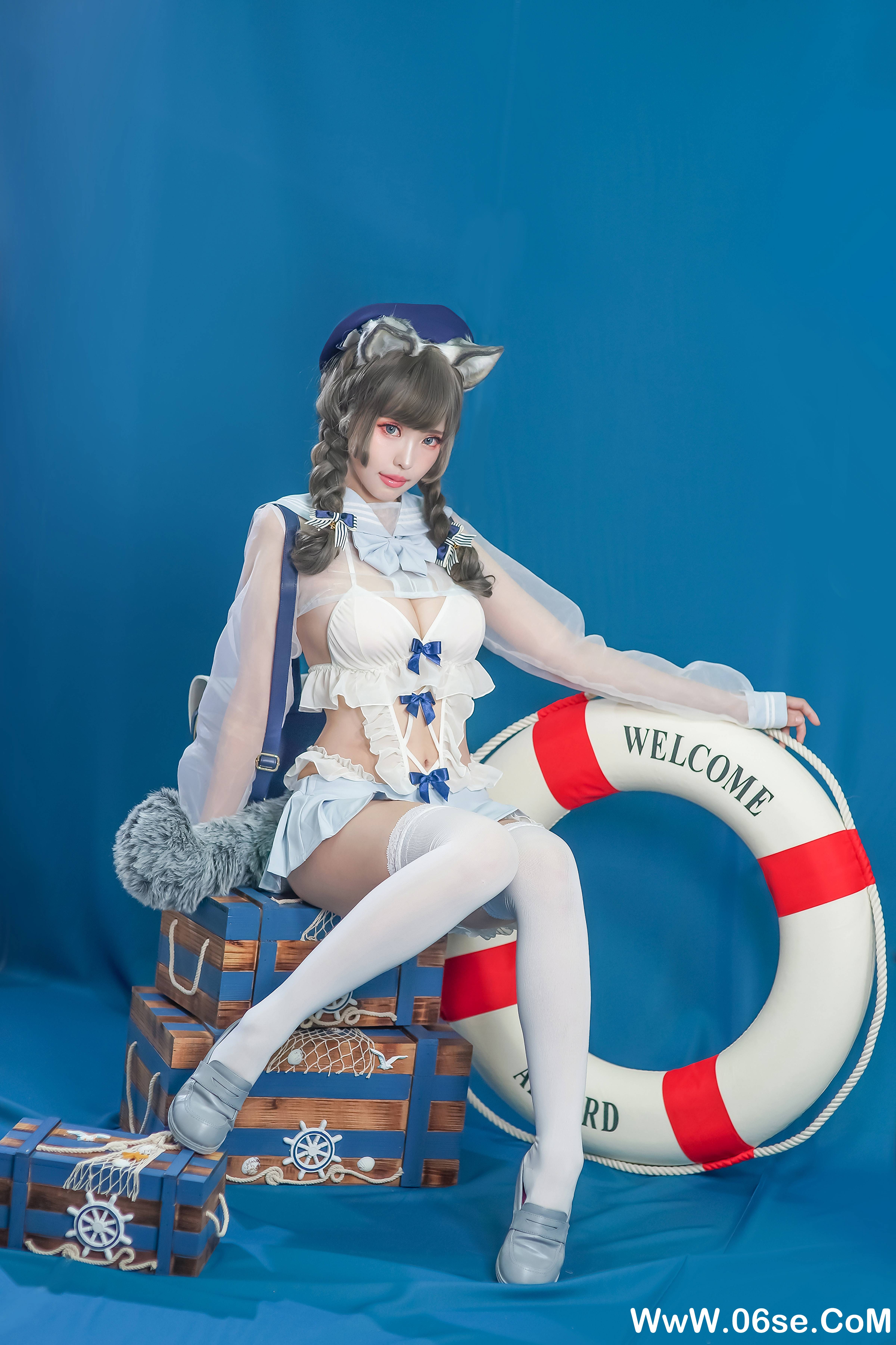 图片[11]-Ely_eee(ElyEE子) NO.035 — 灰太狼-泳圈[21P95M]-六色网