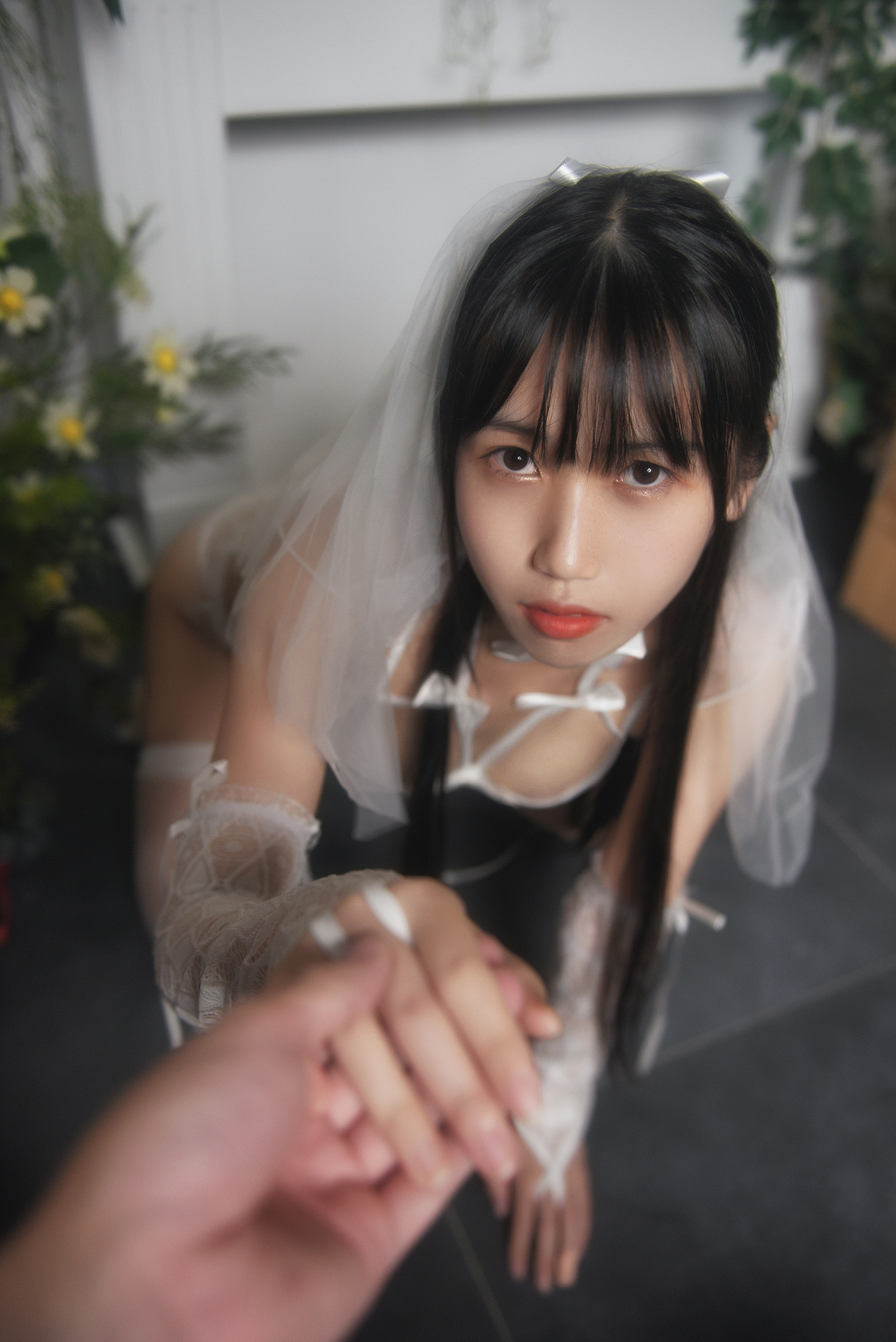 图片[23]-不呆猫 NO.022 — 白色情趣婚纱[24P32M]-六色网