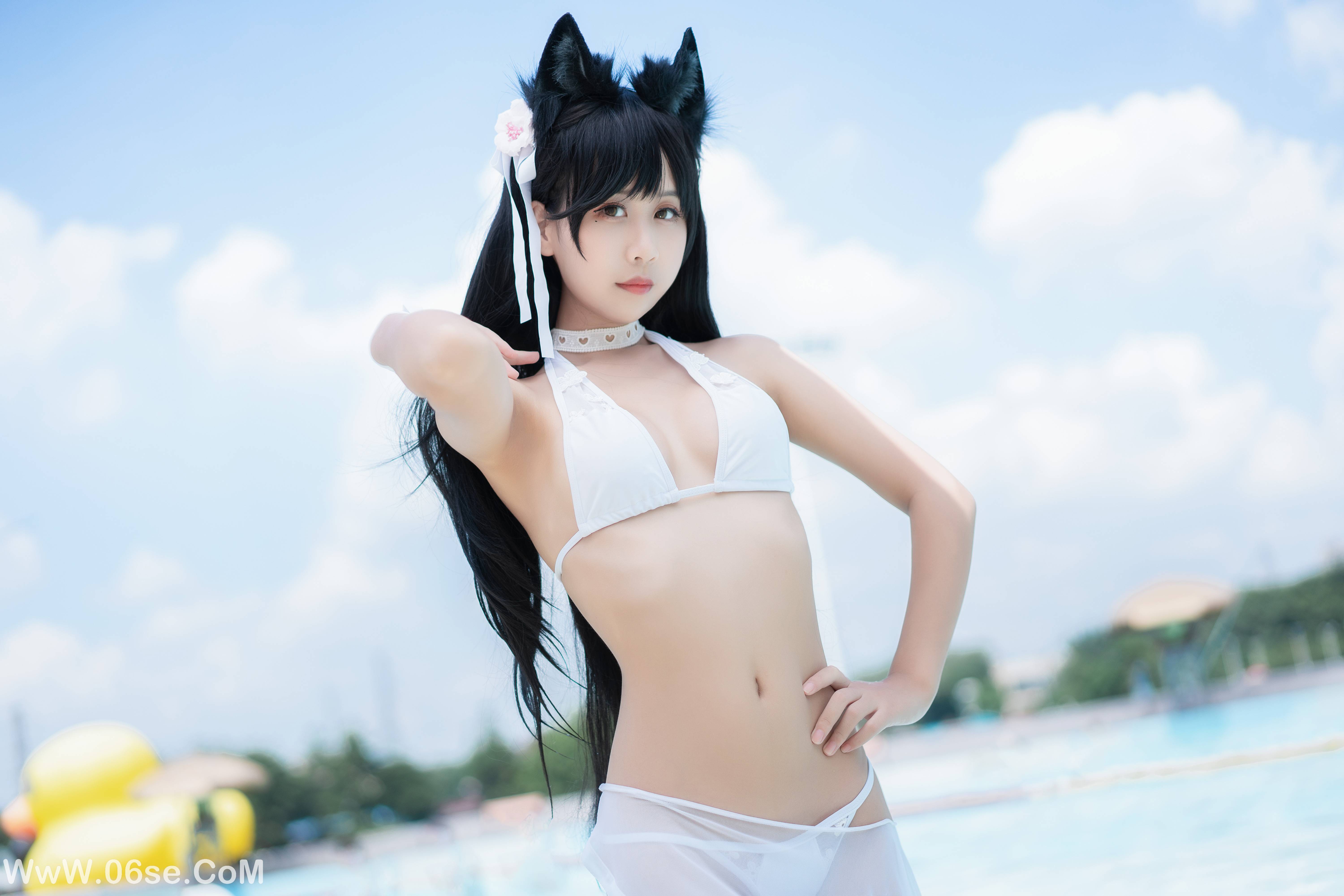 图片[15]-萌芽儿o0 NO.005 爱宕泳装 [30P208M]-六色网