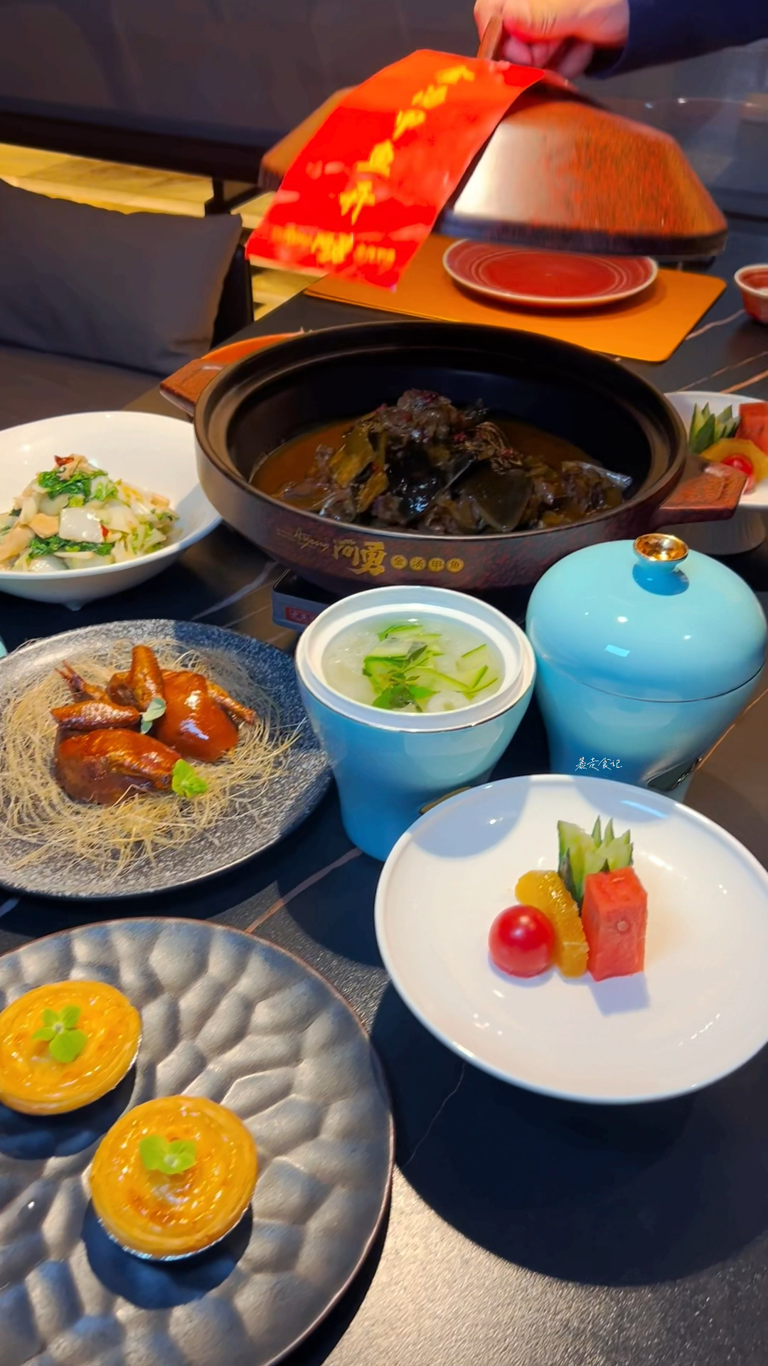 郑州西郊美食,阿勇金汤甲鱼,色香味俱全,香迷糊了!!
