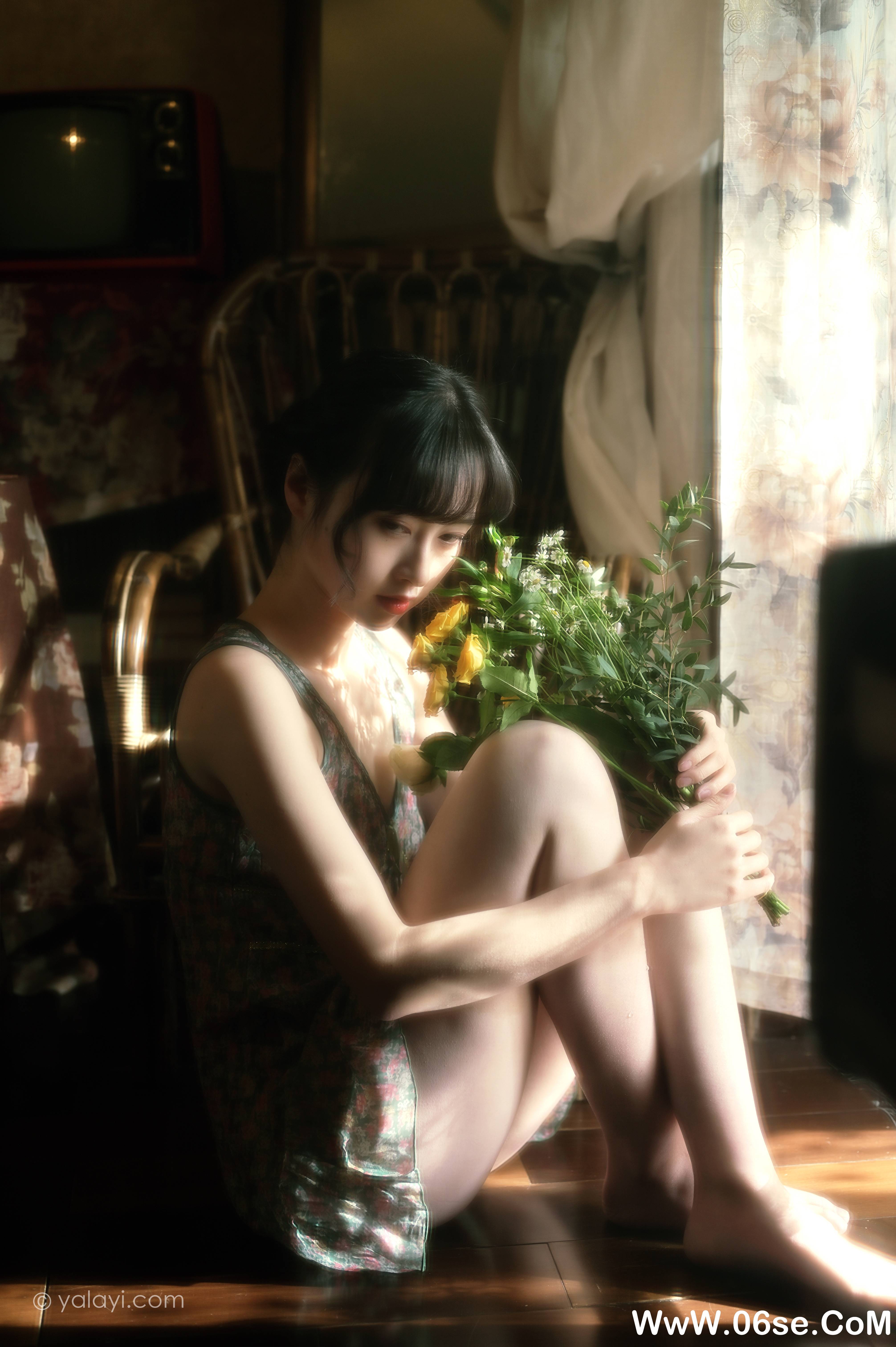 图片[19]-[YALAYI雅拉伊] 2021.03.03 NO.767 京京《拥抱着你送的花》[34P+1P525M]-六色网