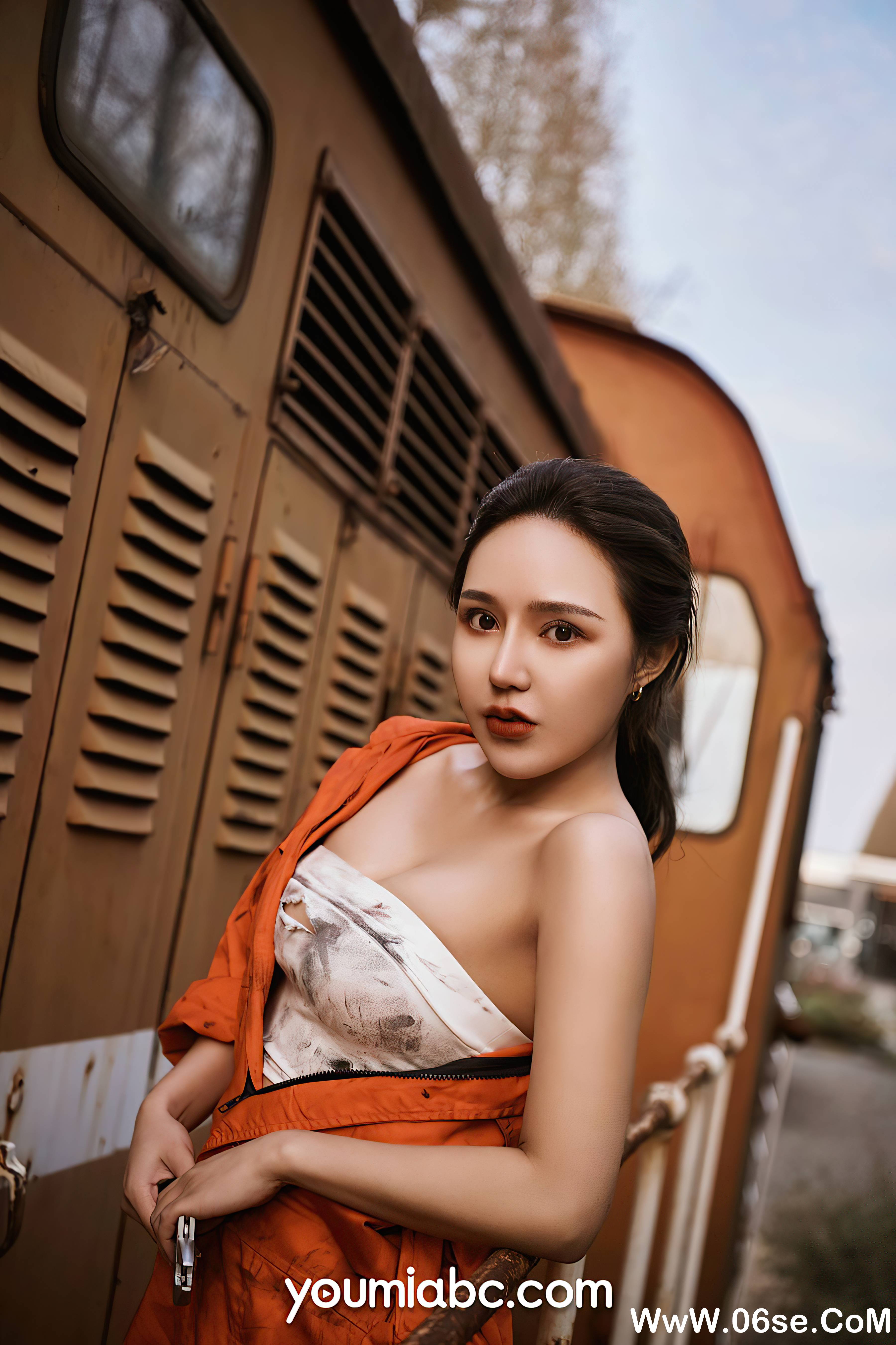 图片[17]-[YouMi尤蜜] 2021.08.08 火热的维修作业 文静儿[18+1P391M]-六色网