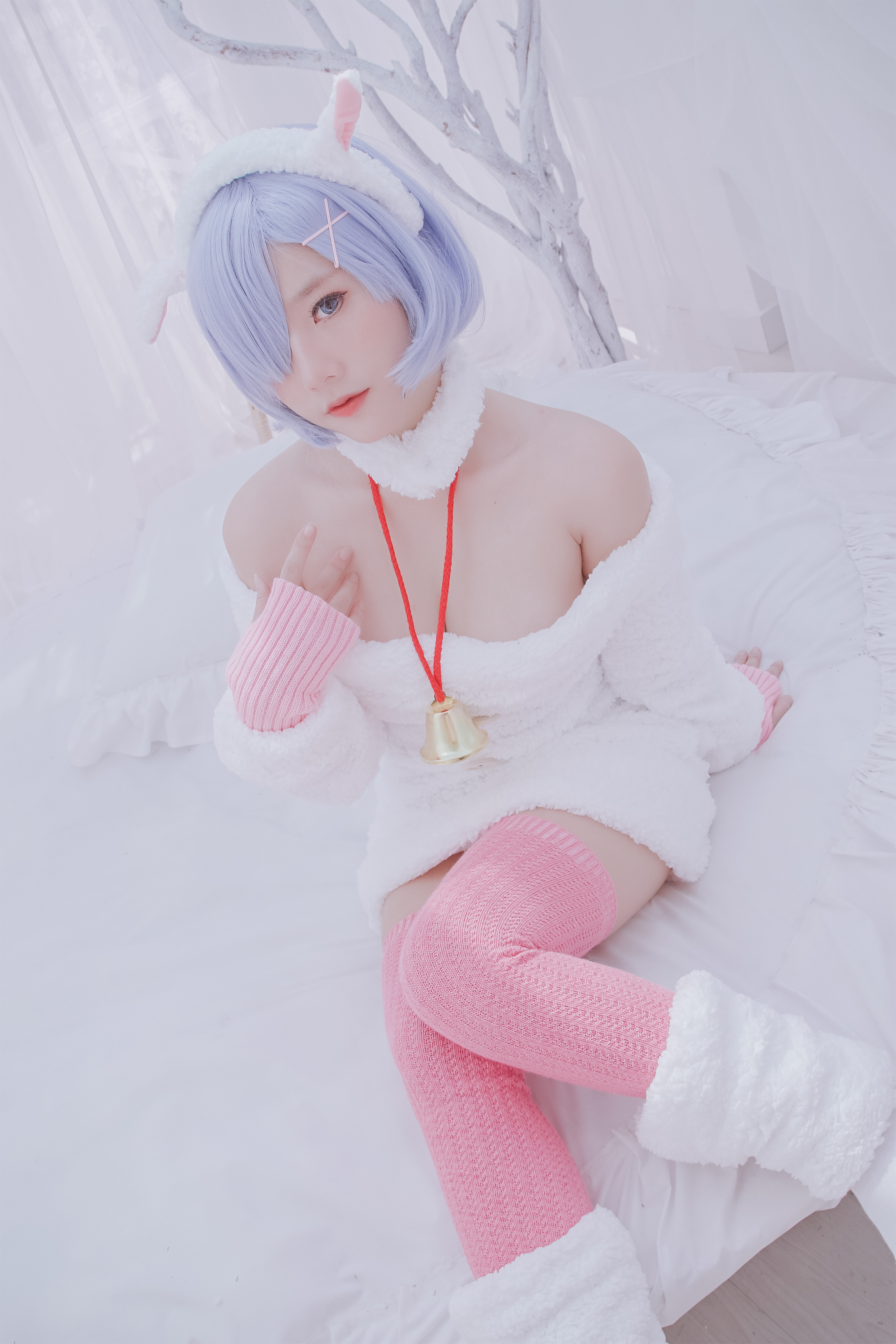 Messie Huang写真 NO.009 — Rem the sheep[46P90M]-六色网