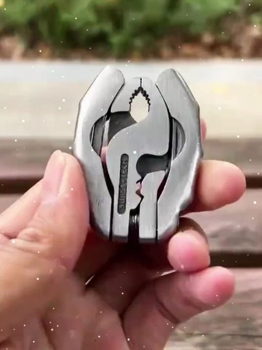 出行无忧!9 合 1 折叠鲤鱼钳,户外应急的得力助手