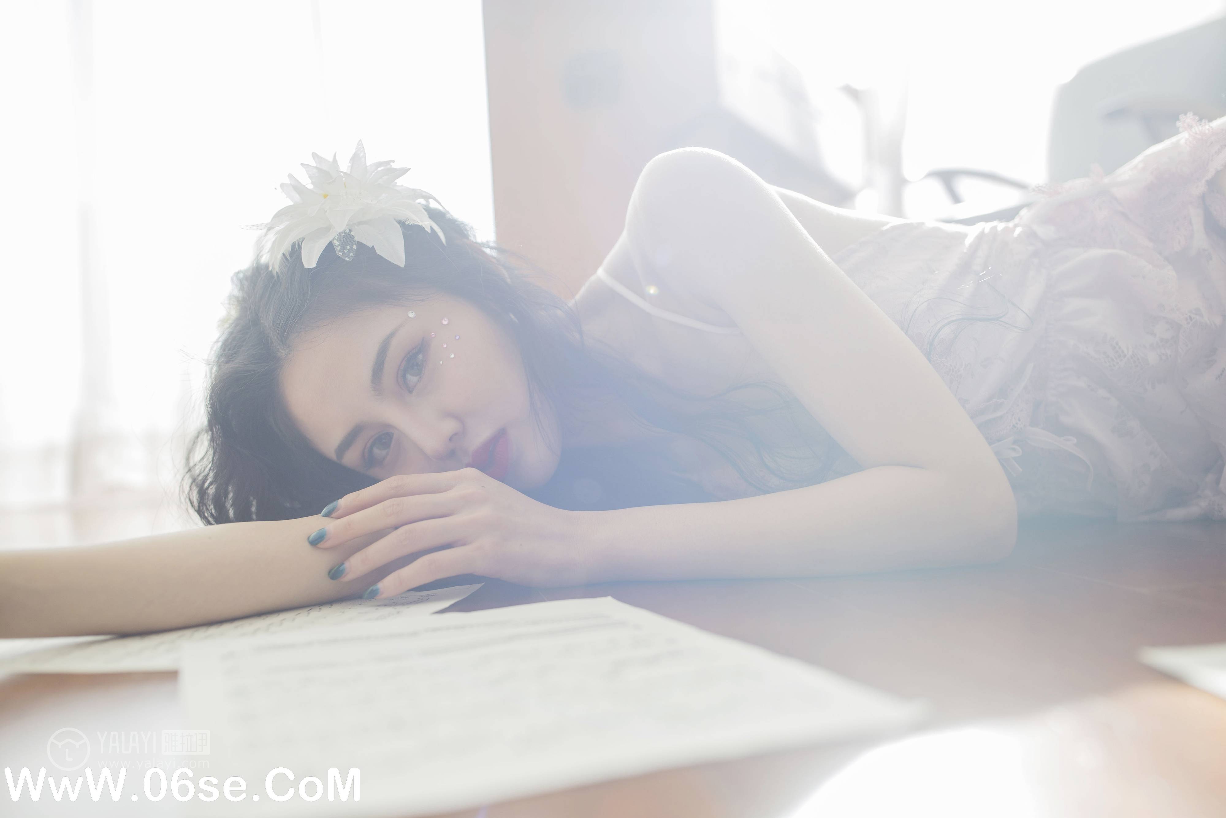 图片[12]-[YALAYI雅拉伊] NO.150 橘色的暖阳花 凉儿-六色网