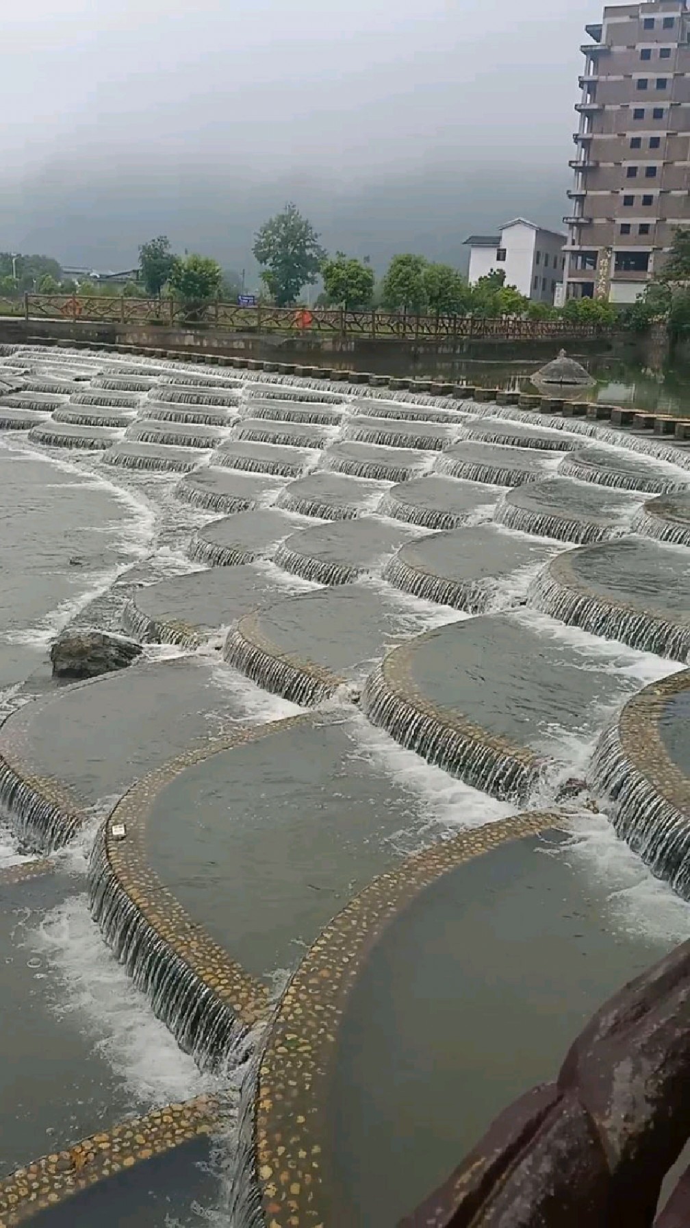 黄姚景区杨村鱼鳞坝