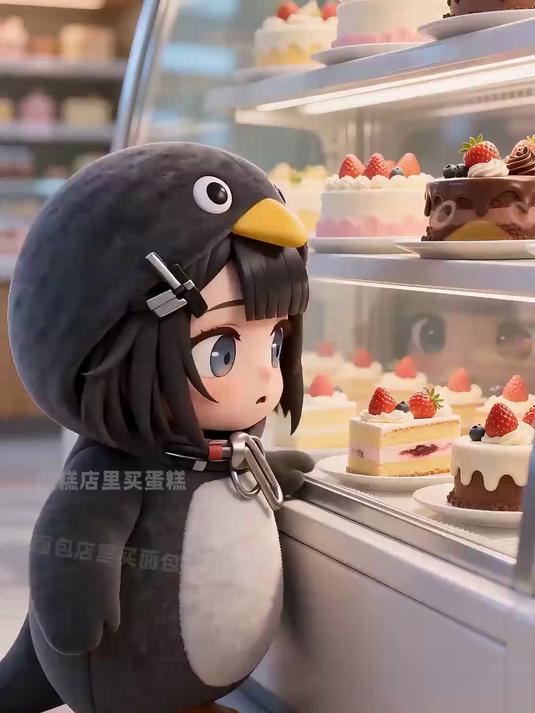 蛋糕店里卖蛋糕