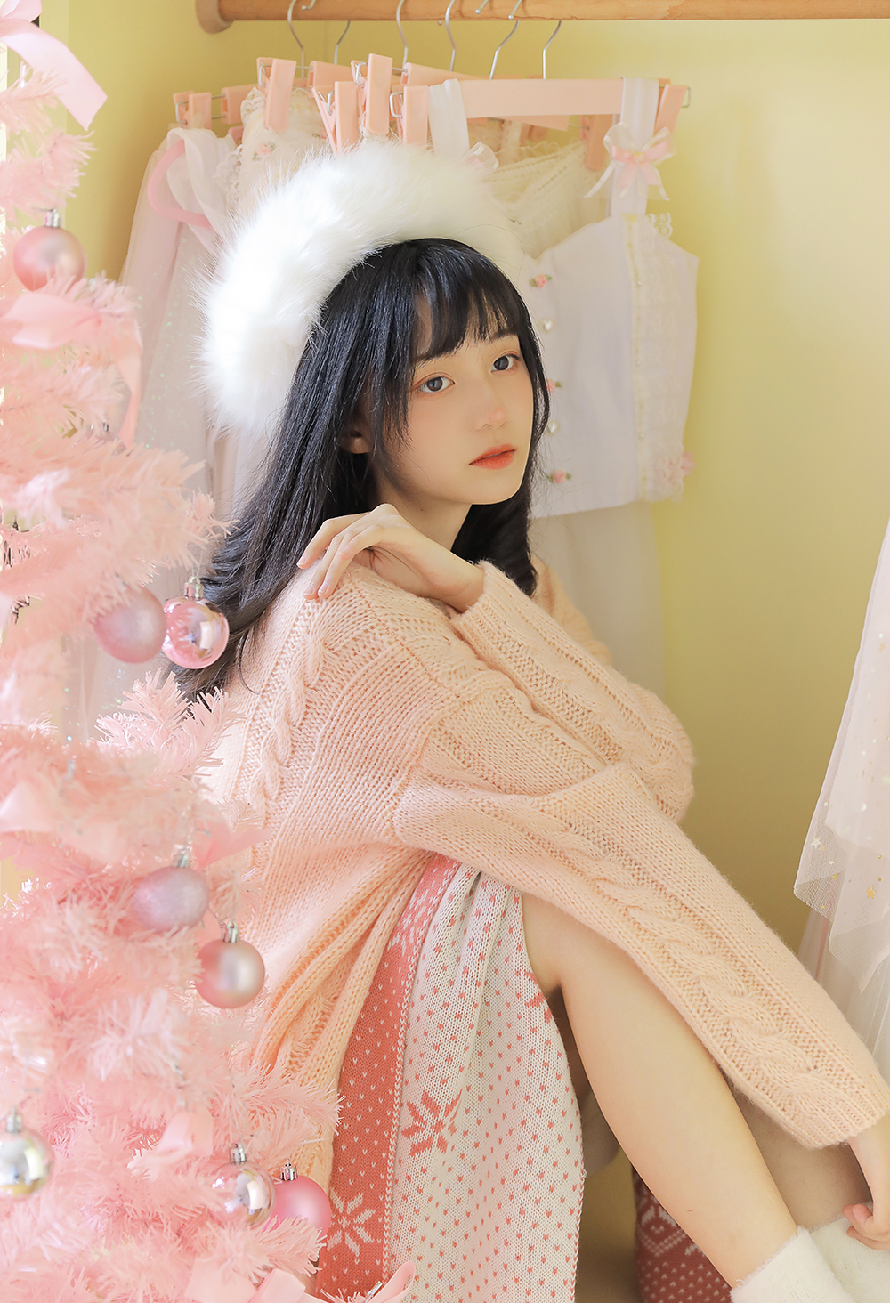 图片[25]-粉色圣诞节-六色网