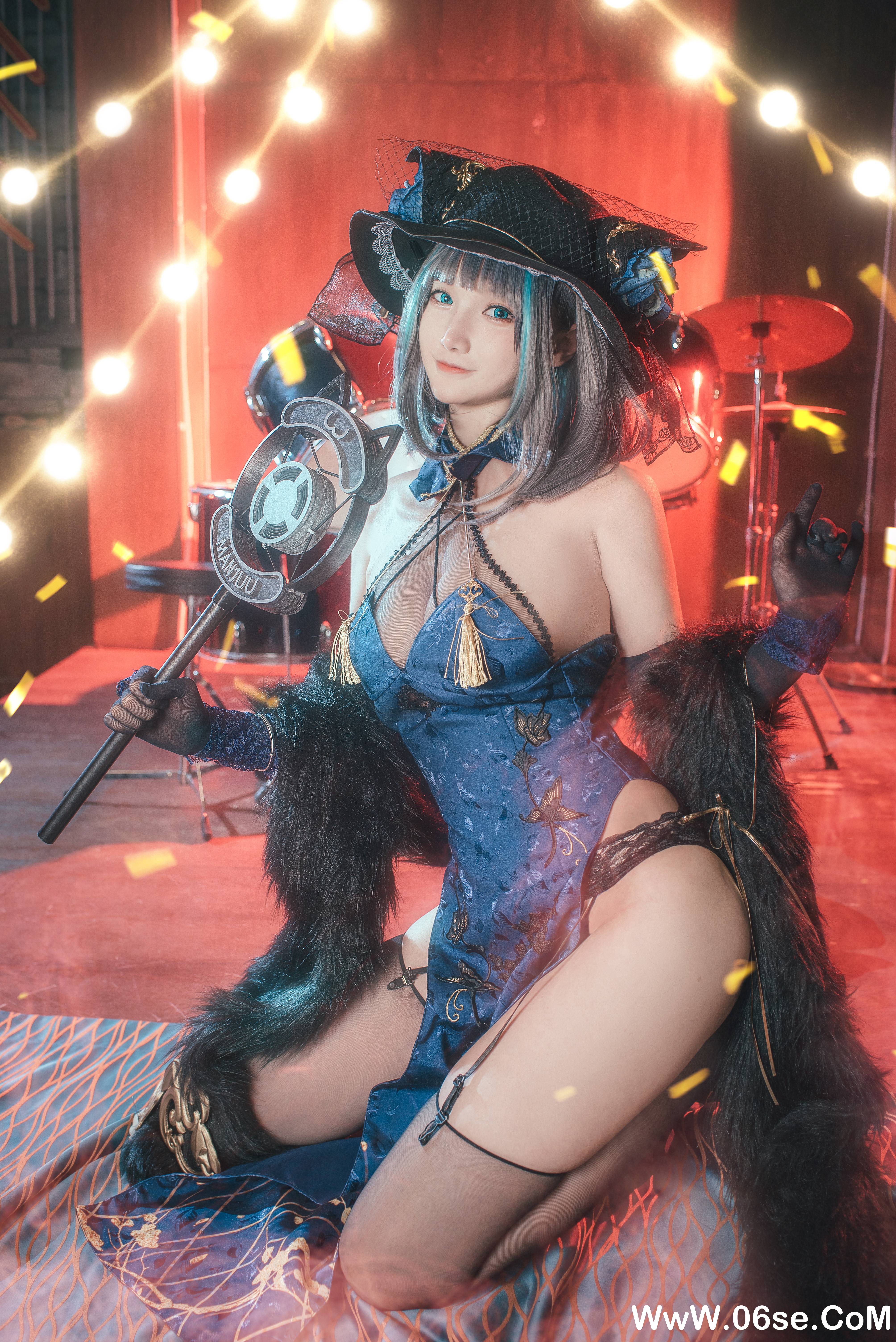 图片[20]-仙九Airi NO.017 — 柴郡旗袍 [22P369M]-六色网