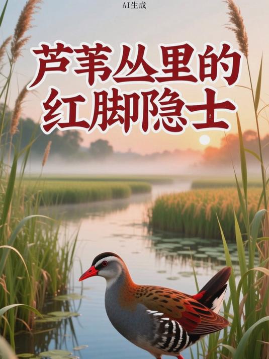 红脚秧鸡芦苇藏匿,隐身秘诀与生存技巧揭秘