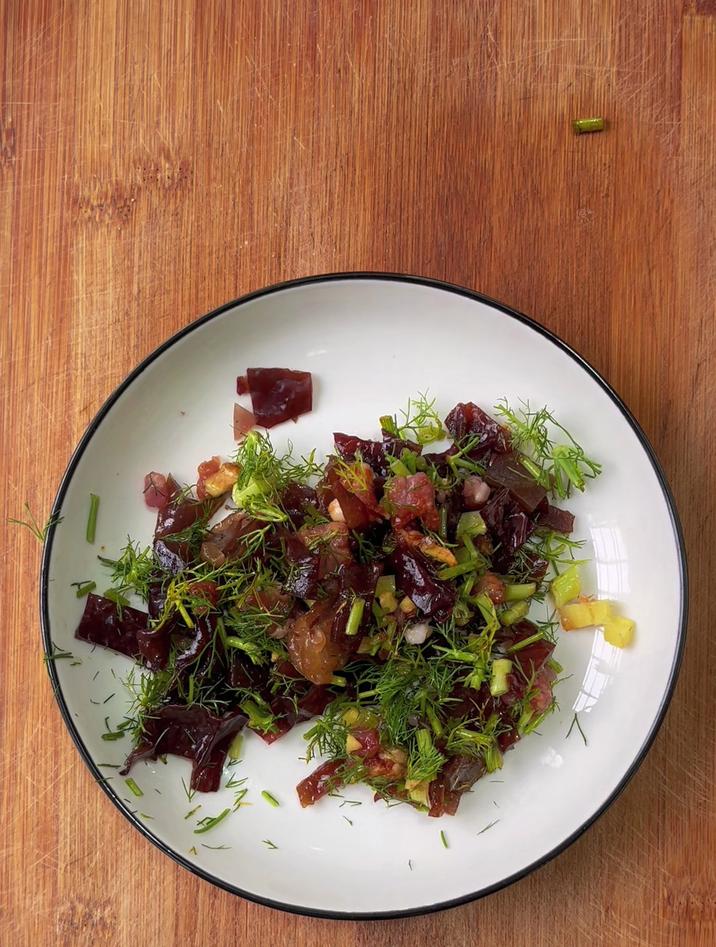 茴香菜包饺子馅怎样做，像我这样做就行了