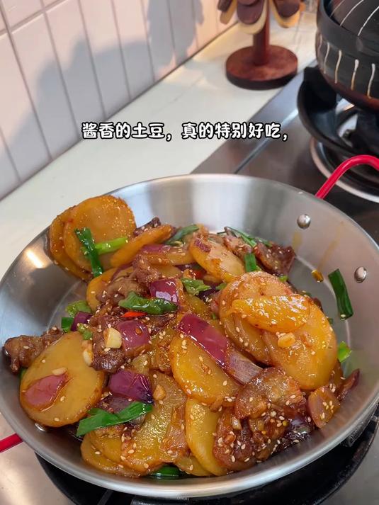 这样做的干锅土豆片比饭店的还好吃