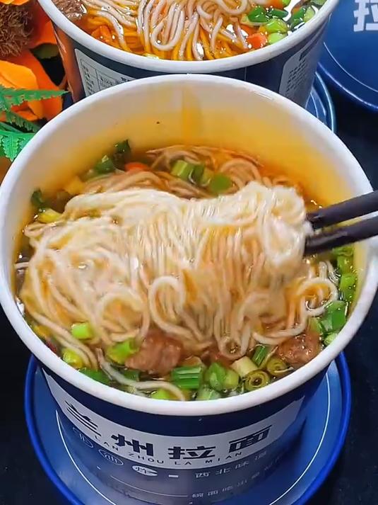 拒绝寡淡旅途餐!兰州拉面,独立包装,随时唤醒味蕾