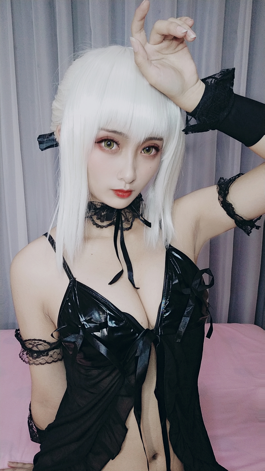 图片[22]-洛璃LoLiSAMA NO.008 — 黑呆睡衣王座[30P+5V59M]-六色网