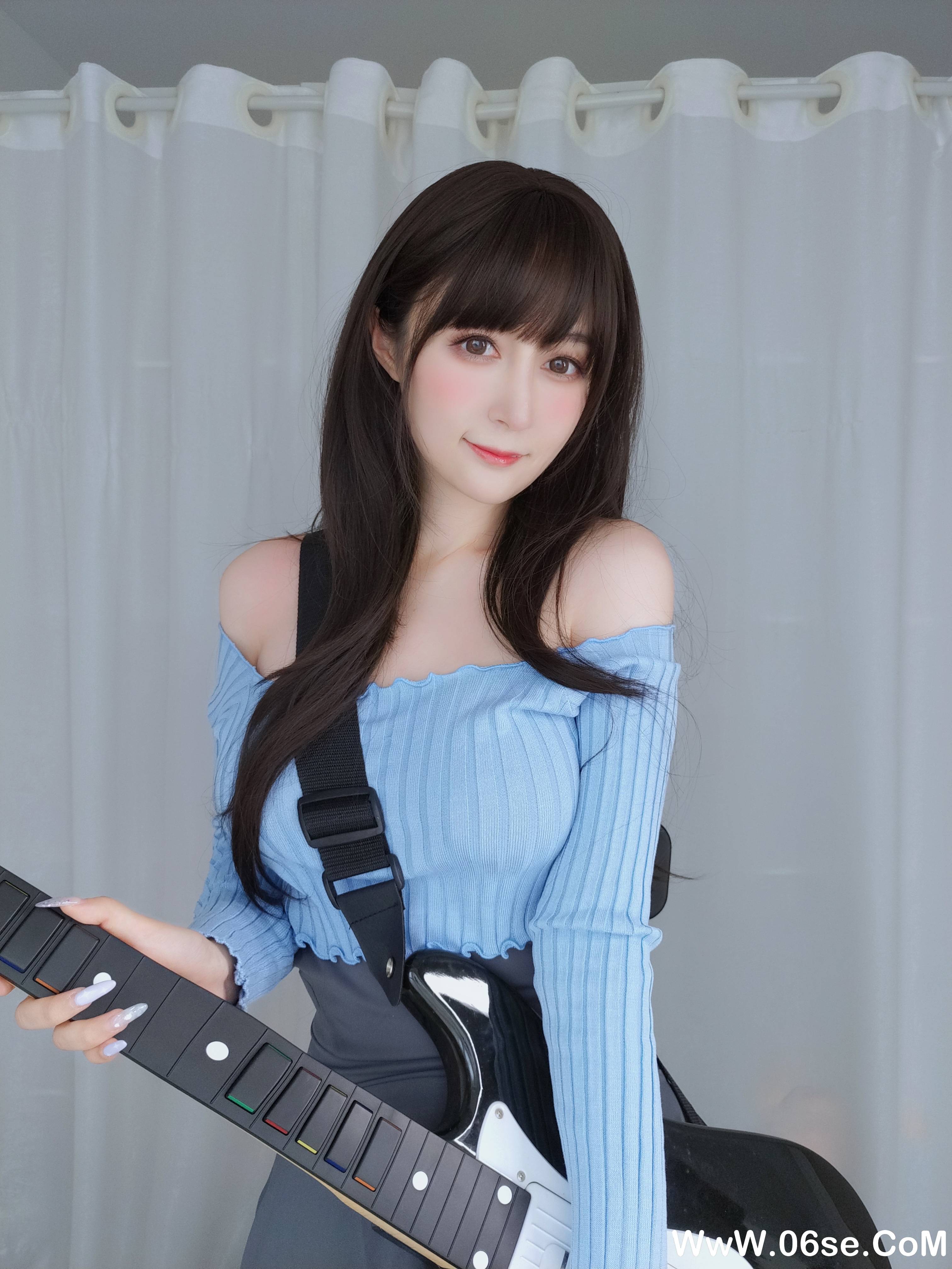 图片[71]-Coser小姐姐白银 NO.093 – 吉他妹妹 [164P888M]-六色网
