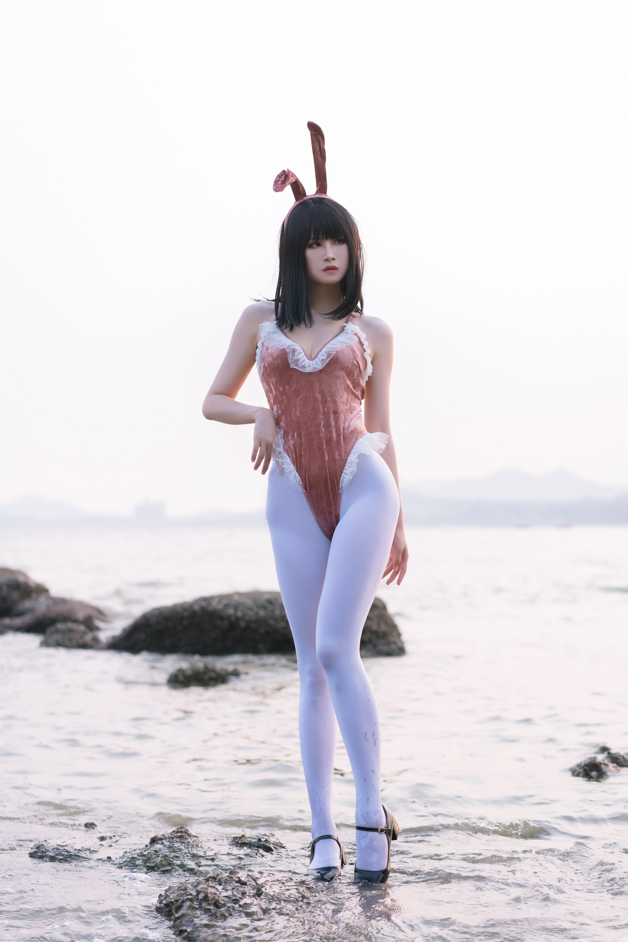 图片[3]-田璐璐 NO.001 — 粉兔[25P59M]-六色网