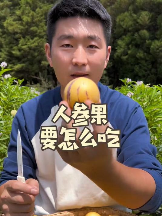 少去美容院多吃人参果