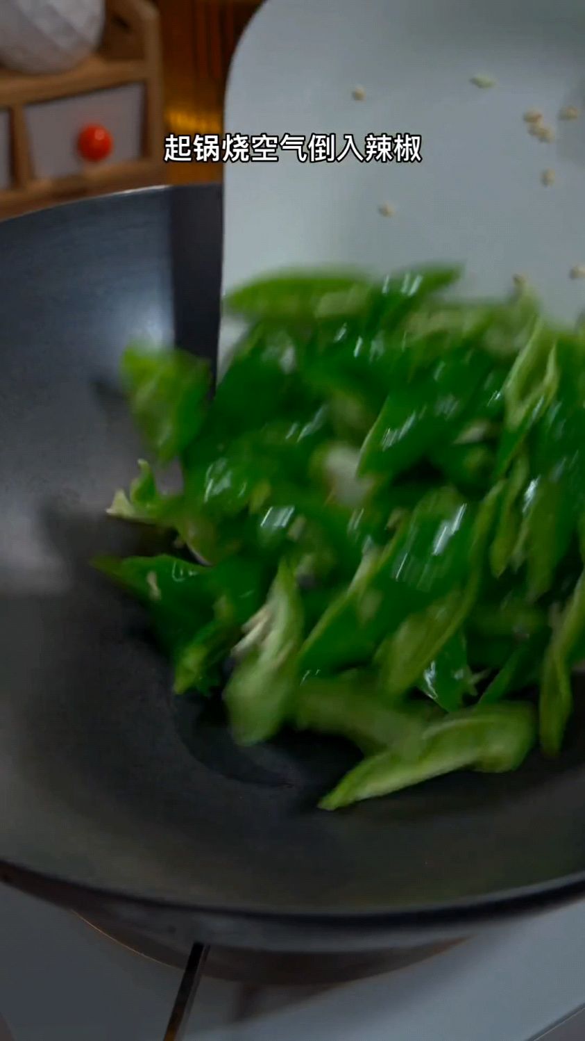 青椒小炒肉的美食新做法