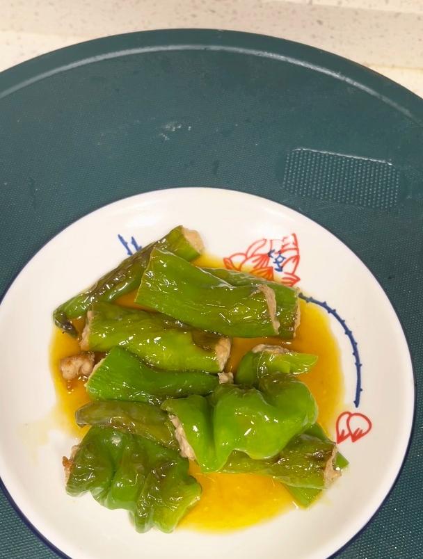 青椒塞肉的做法