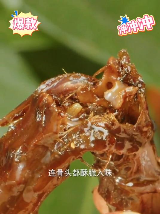 按祖传配方卤煮的酱板鸭，咸香入骨，却因没摊位只能蹲在路边卖
