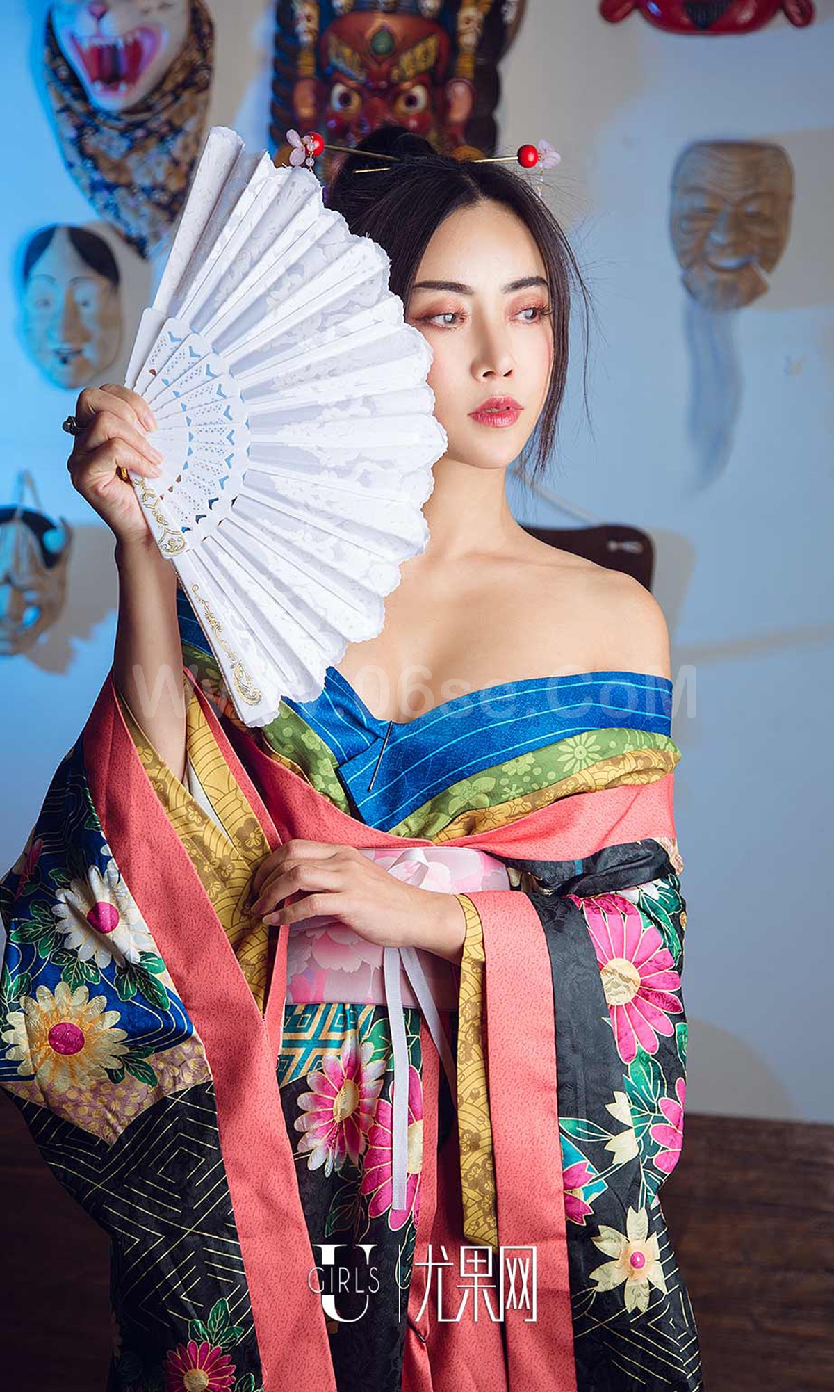 图片[19]-[Ugirls爱尤物] No.1321  Xuan Chen (萱宸) & Jin Zi Lin (金梓林) & 兔子-六色网
