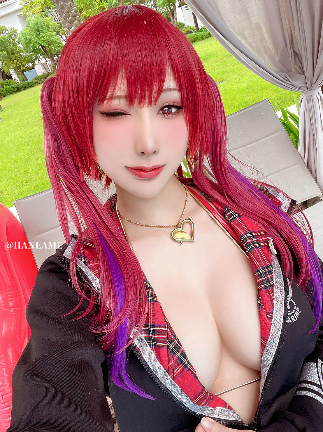 图片[4]-Hane Ame 雨波写真 NO.072 — Hololive Marine 船長泳裝[34P184M]-六色网