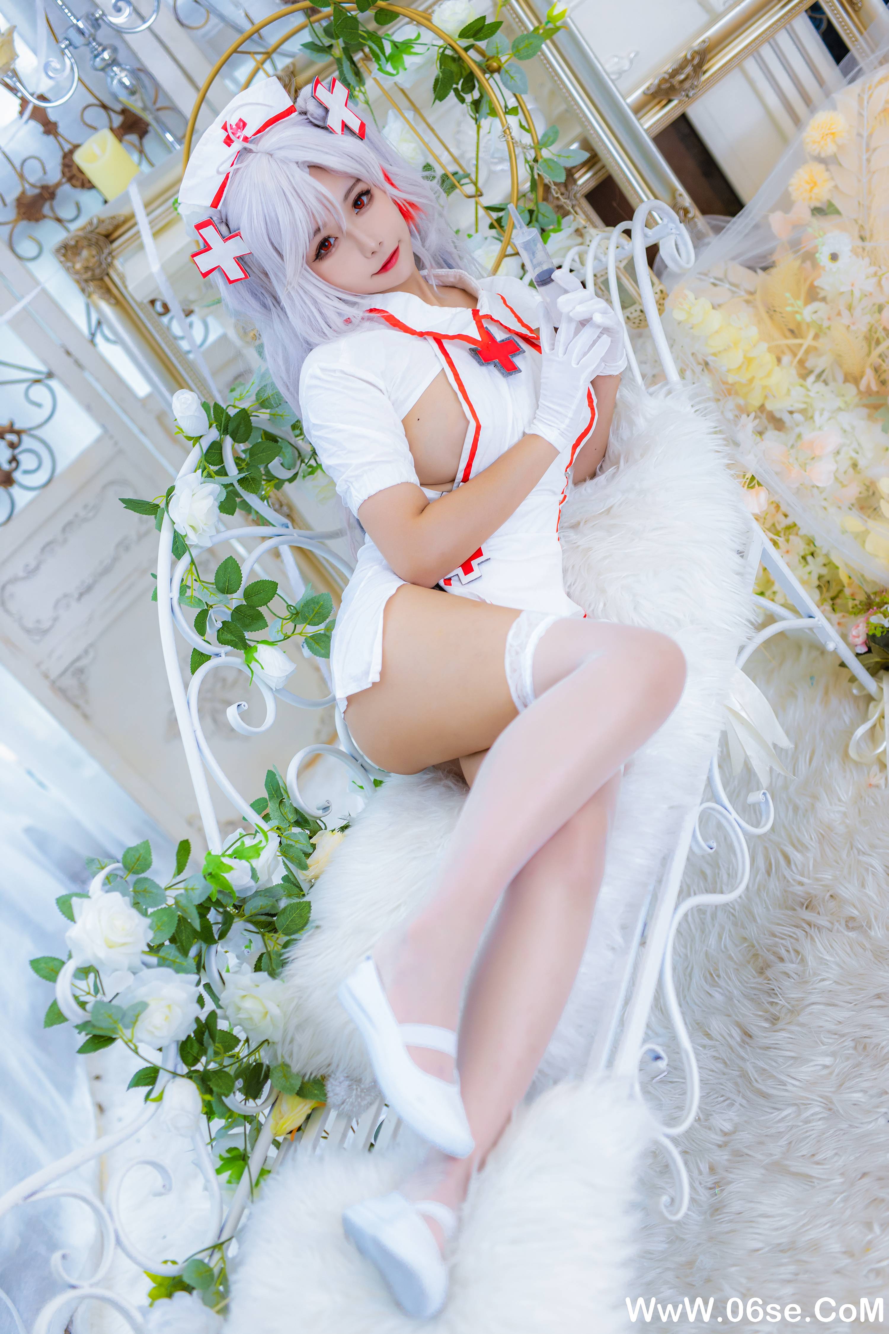 图片[17]-Momoko葵葵 NO.033 — 欧根之护士[21P128M]-六色网