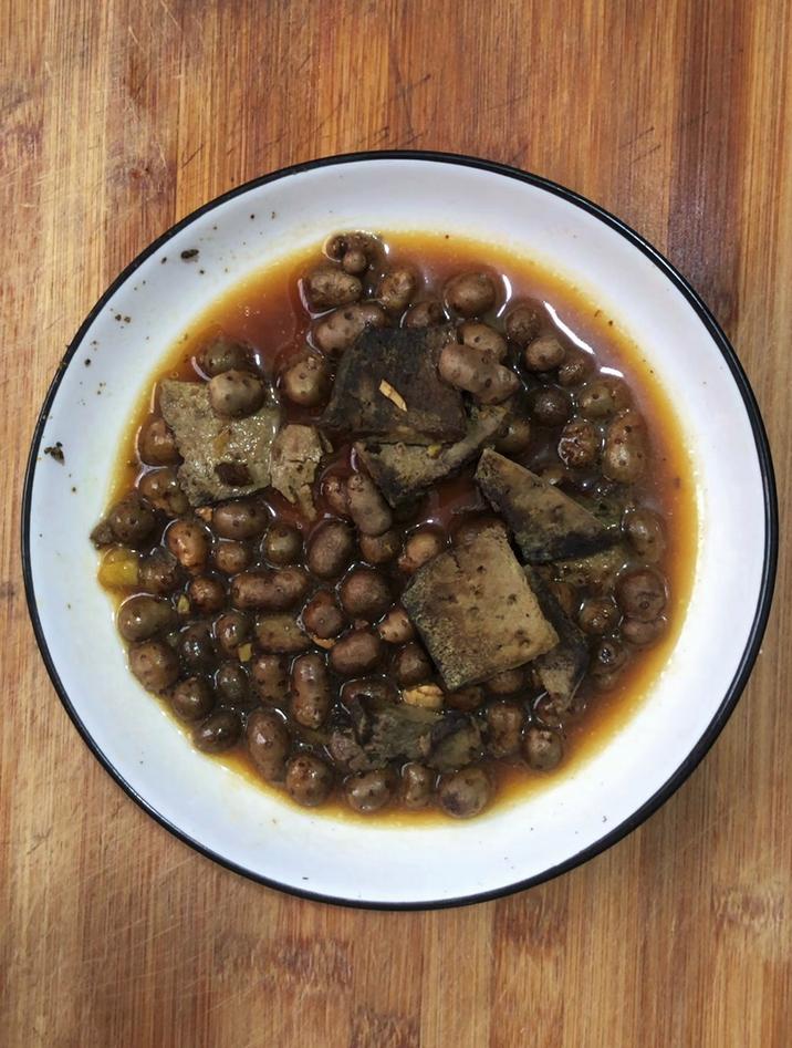 山药豆怎么做简单又好吃,分享一道山药豆炒腊猪肝