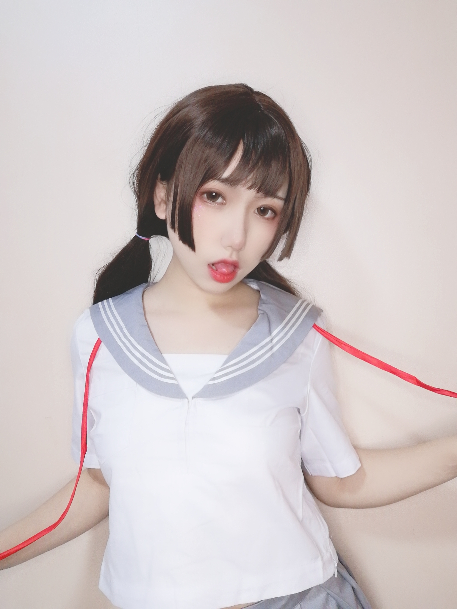 图片[14]-芋圆侑子SJ_ NO.014 – 白丝jk[77P+9V133M]-六色网