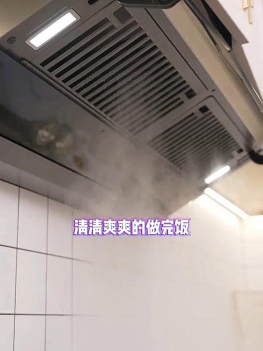 太牛了!试试这款美的高温蒸汽洗油烟机