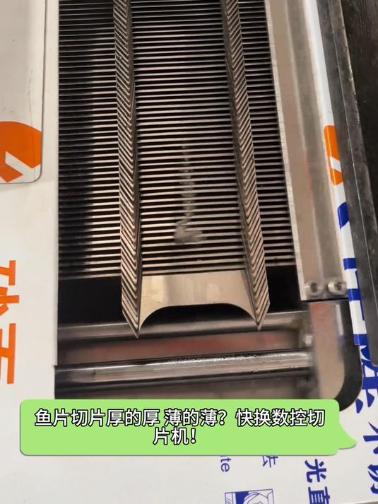 鱼片切片厚的厚、薄的薄?快换数控切片机!