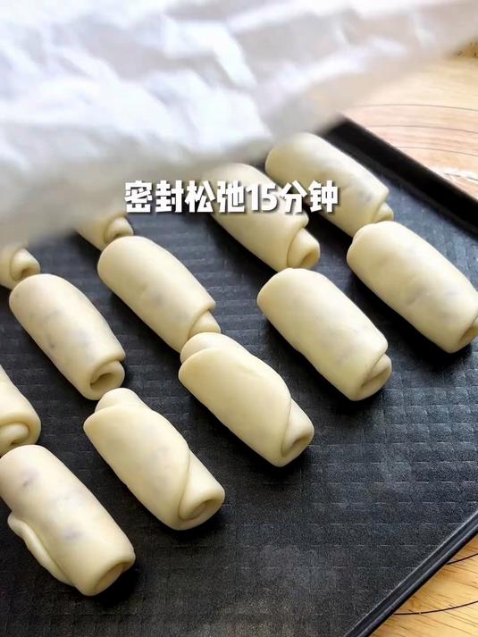 玫瑰麻薯芋泥蛋黄酥,这才是真正的层层起酥