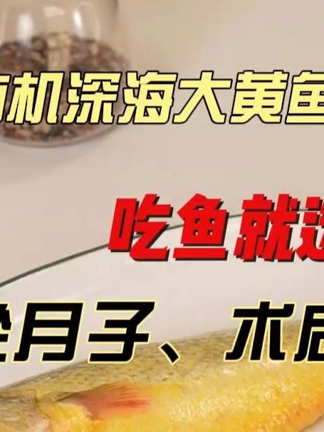 坐月子、术后恢复,吃鱼就选它,无抗有机深海大黄鱼#大黄鱼##黄花鱼##海鲜##海鲜美食##