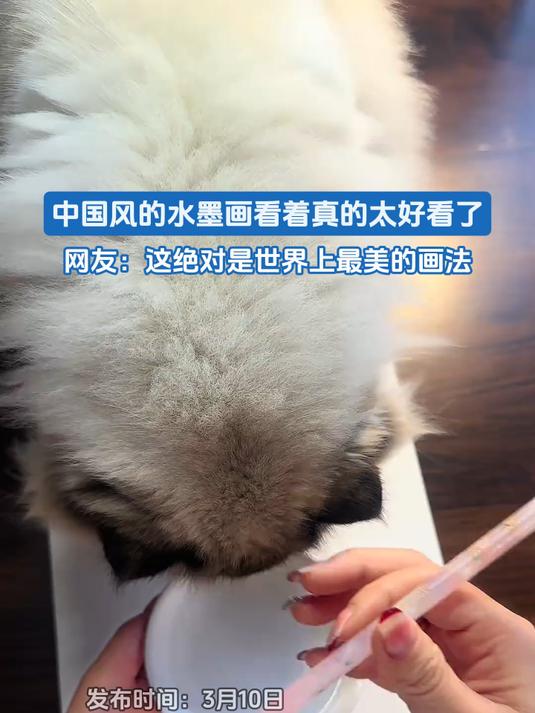中国风的水墨画看着真的太好看了